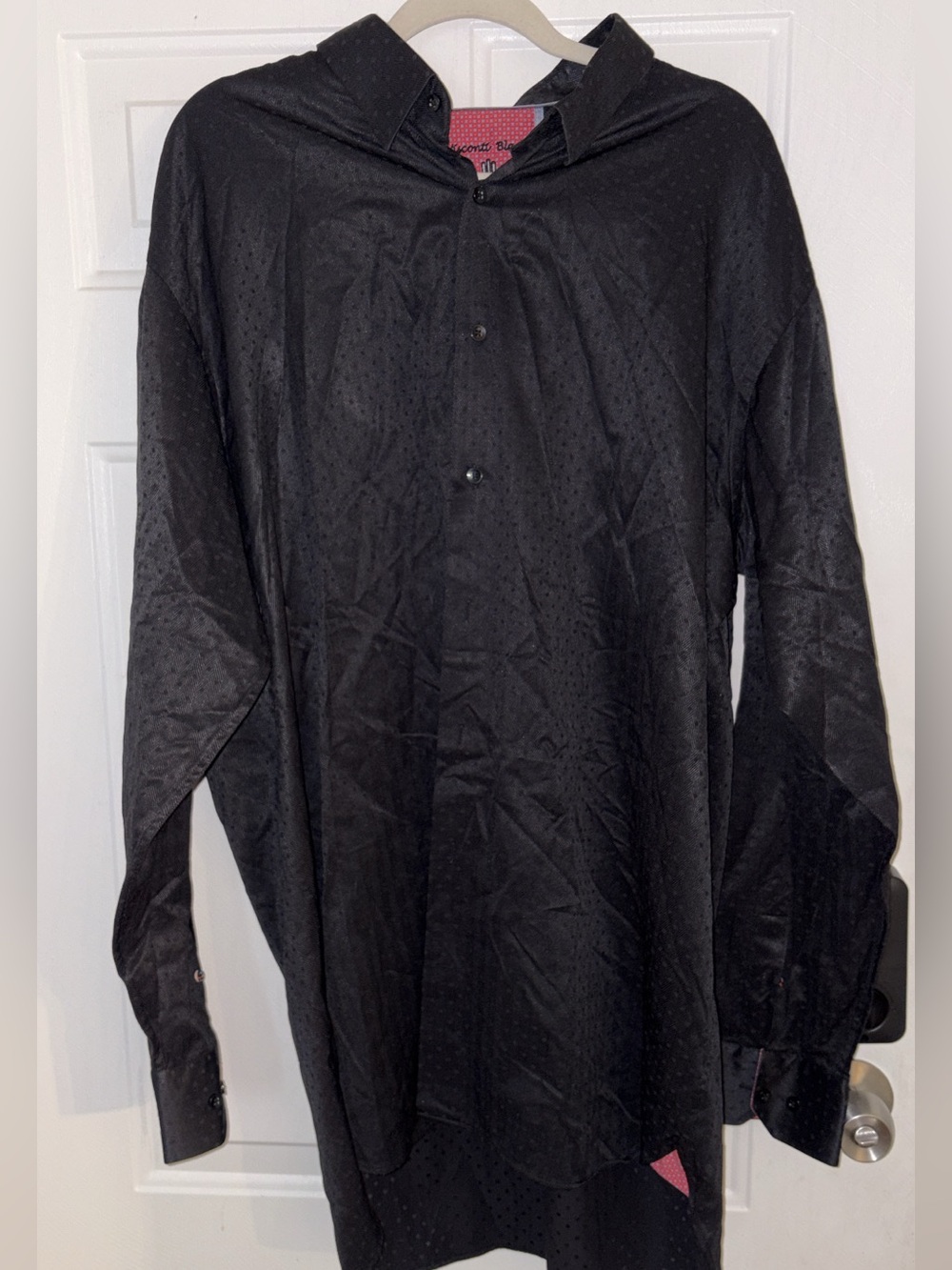 Men's Black button down Shirt